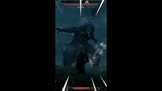 Skyrim: Godzilla in Skyrim and wait, WHAT IN THE...