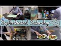 MOTIVATING WEEKEND CLEAN AND COOK WITH ME // Sophisticated Saturday + Affordable Healthy Easy Dinner