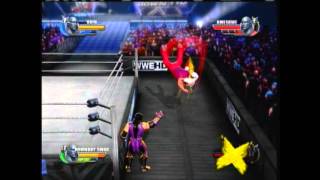 DIVING CROSSBODY DDT - WWE ALL STARS