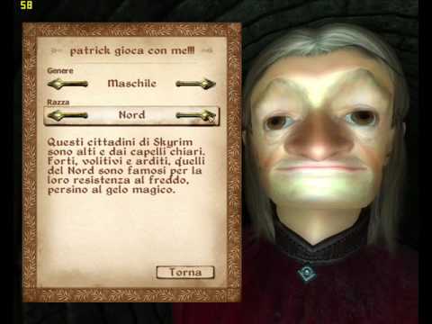 elder scrolls oblivion faces