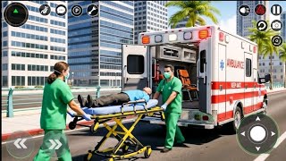 Ambulance City Rescue Simulator - 911 US Emergency Ambulance Driving 3D : Android Gameplay screenshot 4