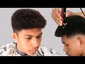 Curly hair style for men/ Model potongan rambut keriting buat pria.