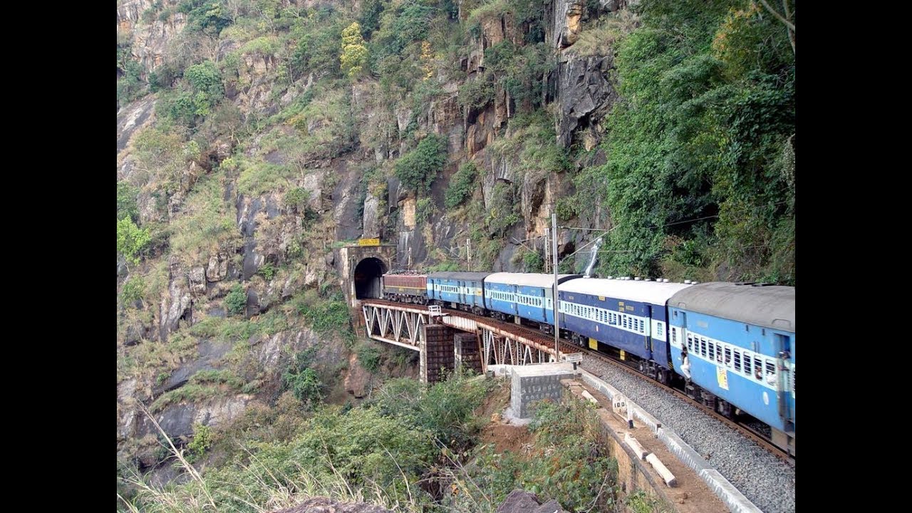 train journey to araku valley