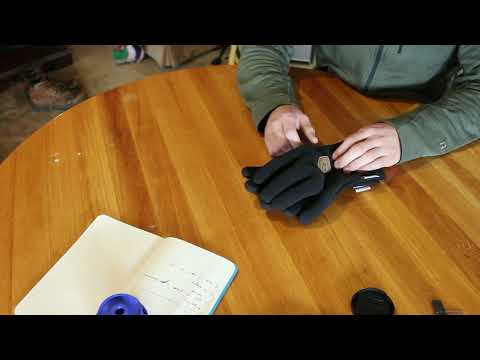 High Warmth to Weight - Hestra Infinium Fleece 5 Finger Gloves