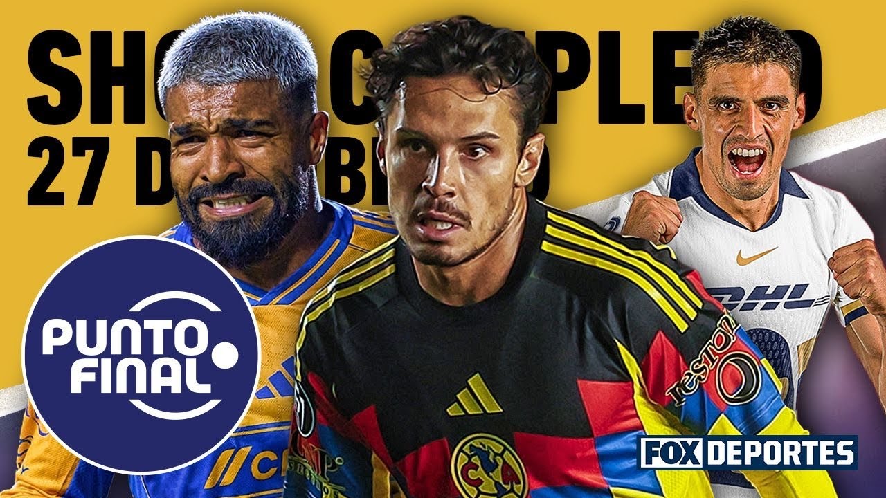 🔥🤯 AMÉRICA O TIGRES… ¿QUIÉN TIENE MÁS QUE PERDER ESTA NOCHE? | PUNTO FINAL EN VIVO