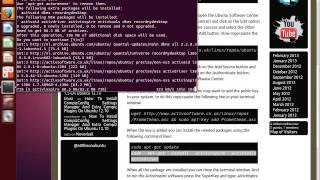 How To Install The Promethean Activboard Driver And ActivInspire Software On Ubuntu 12.10