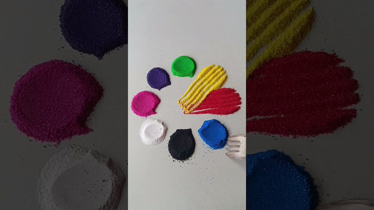 simple Rangoli, satisfying rangoli, Easy rangsatisfying 