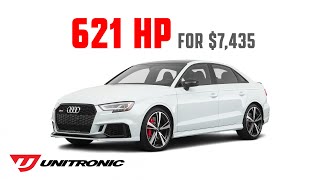 How to Build a 621 HP Audi RS 3 | Unitronic Stage 2 E85 Build Sheet | 4enthusiasts Rs3 Stage 2 E85 Unitronic
