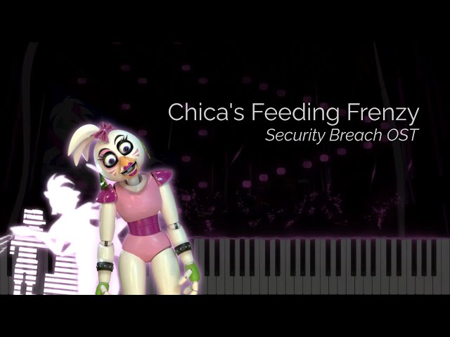 FNAF:SB Intro small details #fnaf #fnafsecuritybreach #fnafsecrets #fn, glamrock chica