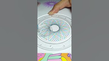 Asmr Spirograph #shorts  #asmr #art #วาดรูป #drawings #spirograph #spirographdesig #gear #magic