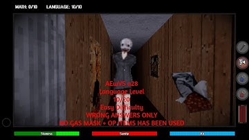 [WRONG ANSWERS ONLY + NO GAS MASK] Advanced Education With Viktor a28 Language Easy - Baldi