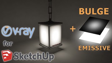 V ray For Sketchup Tutorial - Bulge Material