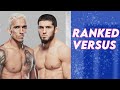 Charles Oliveira&#39;s Top 7 UFC Finishes vs Islam Makhachev&#39;s Top 7 UFC Finishes! Whose Highlights Win?