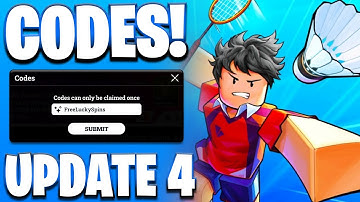 *UPDATE4* NEW ALL UPDATE 4 CODES FOR RACKET RIVALS! ROBLOX RACKET RIVALS CODES