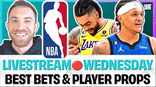 Livestream 🔴 NBA Best Bets & Player Props | Wednesday April 3