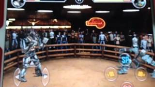 Real Steel-Free Sparring-Six Shooter Vs Aqua Bot