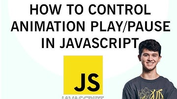 Controlling Animation Play and Pause with JavaScript