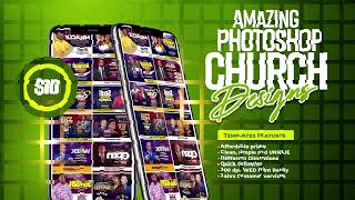 Massive Church Flyer Template Bundle | Get 23 PSD Templates for Just $2!
