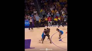 Austin Reaves with the step back three pointer - Lakers vs Thunder R2 G4 May 11, 2026