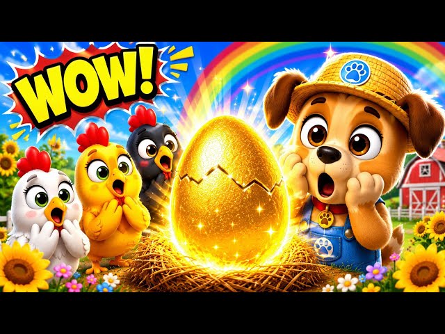 🐶✨ The Golden Egg Surprise! 🥚🌈 - YouTube