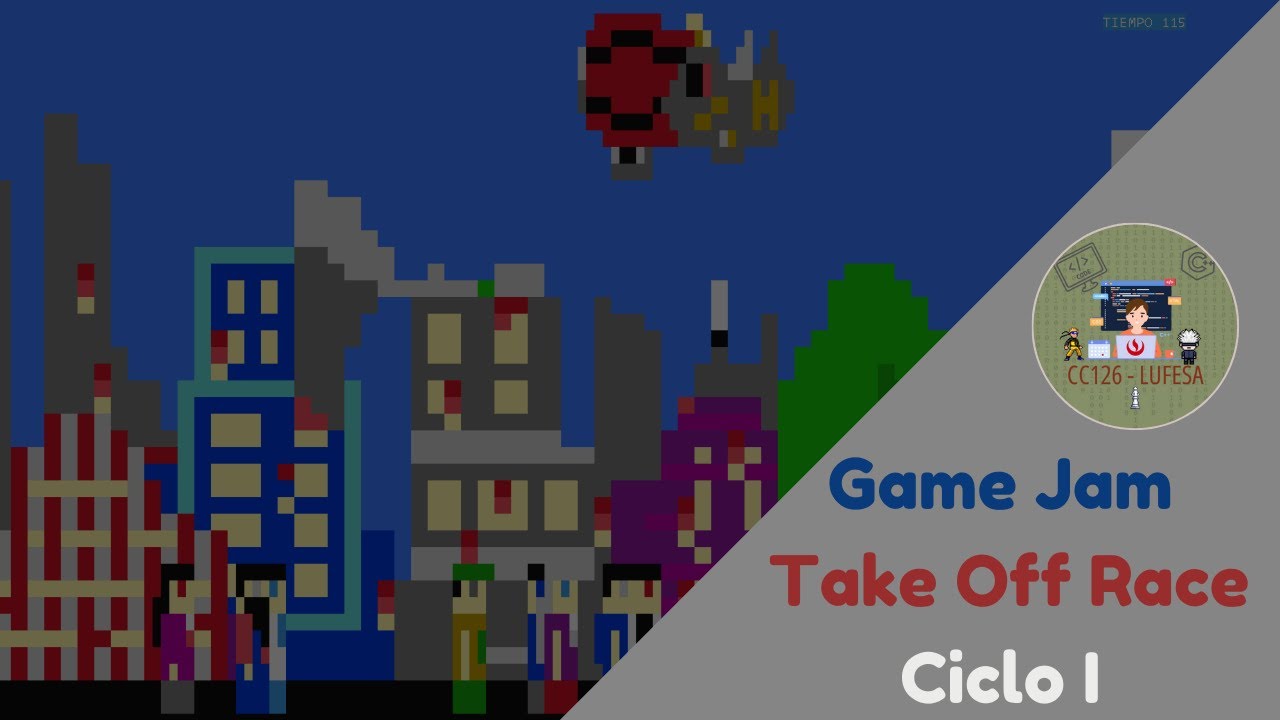 Game Jam 2024-1 - Take off Race - UPC - YouTube