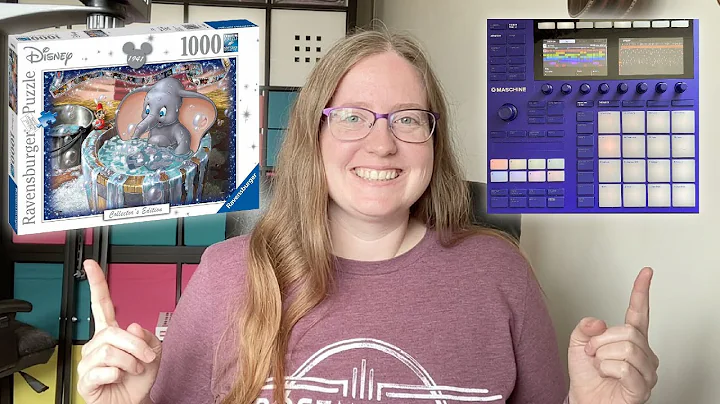 "Dumbo" jigsaw puzzle time-lapse with Maschine Mk3 beat making