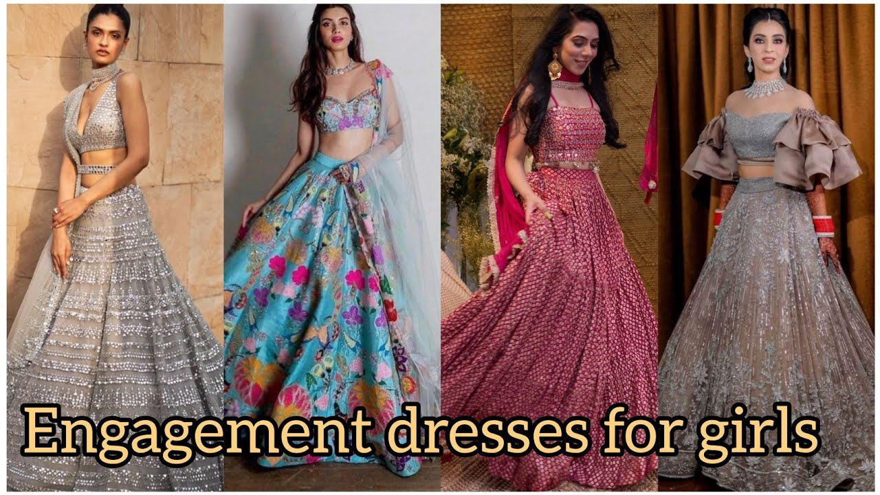 Ethnic Gowns | Girls Engagement Gown | Freeup