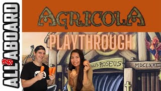 AGRICOLA | Board Game | 2-Player Playthrough | Farming in the Middle Ages screenshot 4