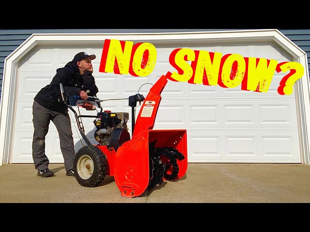 WHAT TO DO WITH YOUR SNOWBLOWER AFTER YOU ARE DONE USING IT 