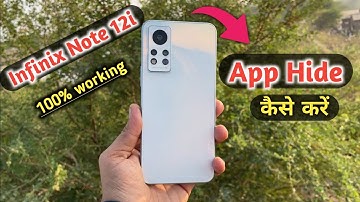 Infinix note 12i app hide kaise kare | how to hide app in Infinix note 12i hide apps
