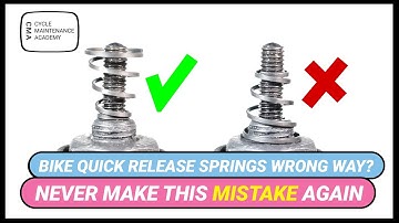 Fiets snelspanners verkeerd om? Maak deze fout nooit meer.