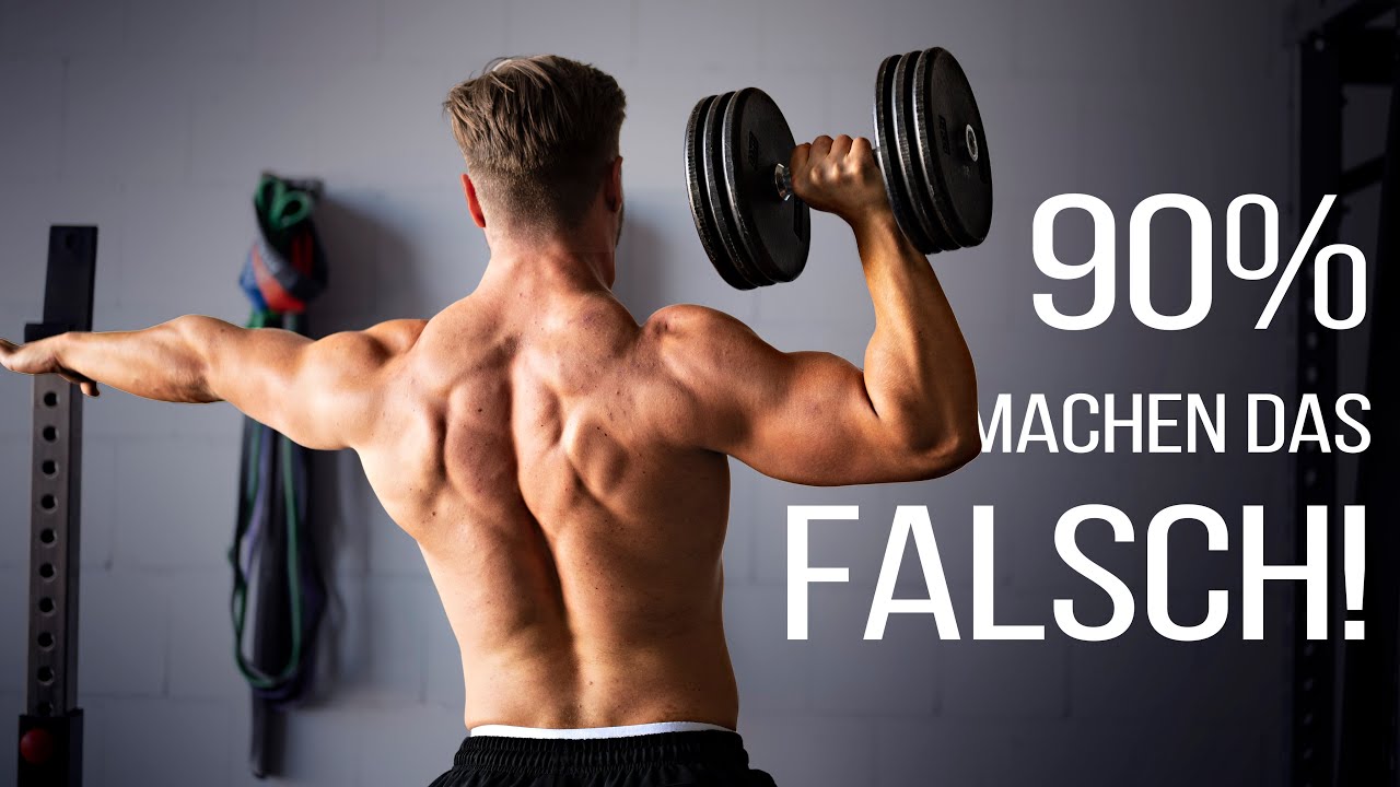 Schulterdrücken ZERSTÖRT deine Schultern! Wenn du DAS NICHT beachtest!