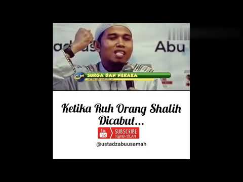 Ketika ruh orang shalih dicabut - Ustd abu usamah  °HIJRAHOFFICIAL