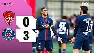 BREST 0-3 PSG | RESUMEN | LIGUE 1 | JORNADA 9