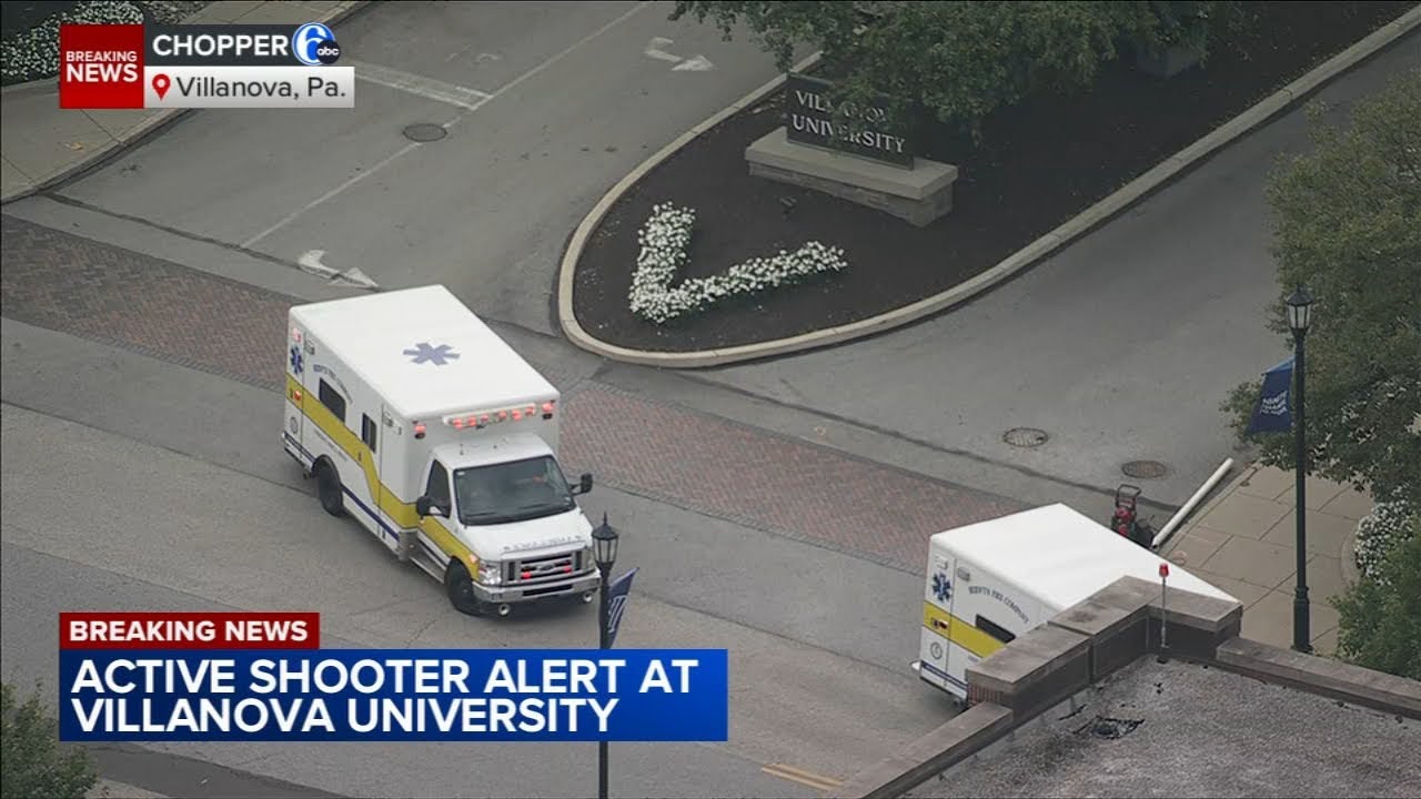 Report of active shooter on Villanova University campus - YouTube