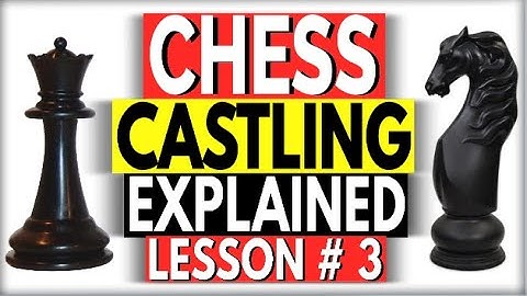 How to play Chess : Rules of Chess : How to Castle in Chess : Chess Castling Rule