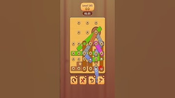 Wood Nuts & Bolts Level 145 #games #woodpuzzlegame #gaming #woodenpuzzle #woodgame #woodnutsandbolts