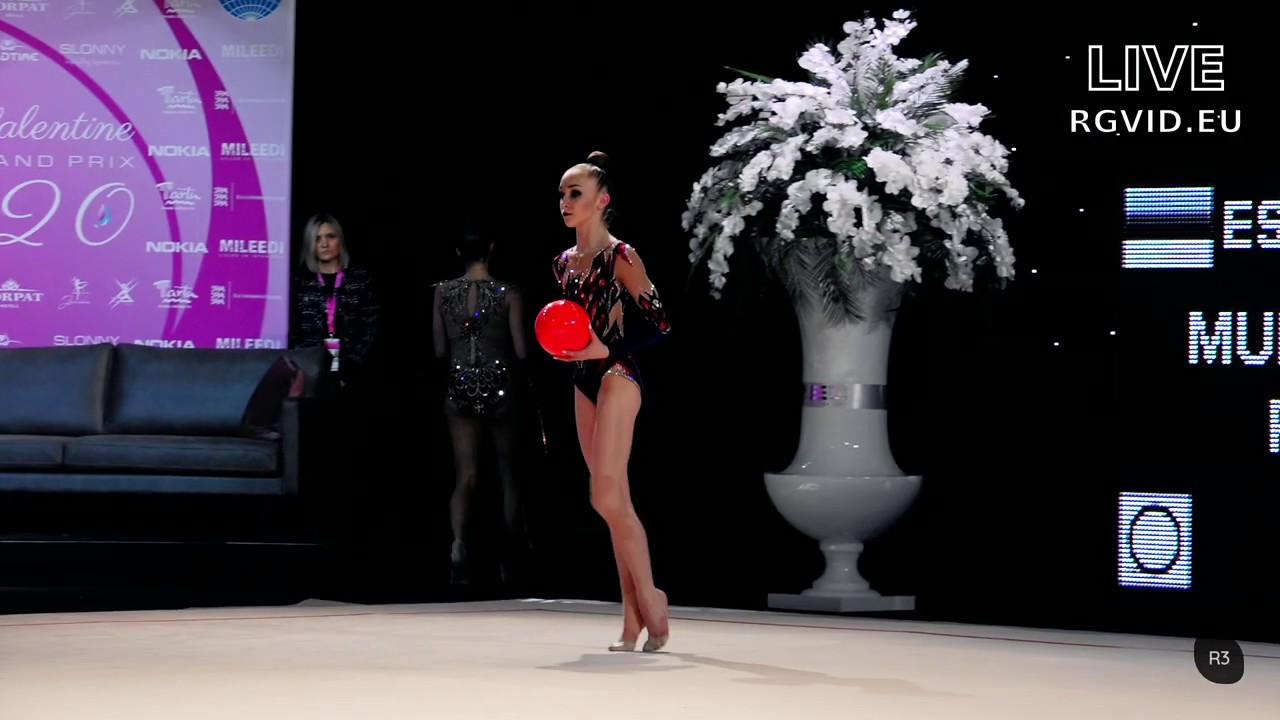 Khrystyna Pohranychna  – Ball (AA) – 2020 Miss Valentine Grand Prix (Stream Highlight)