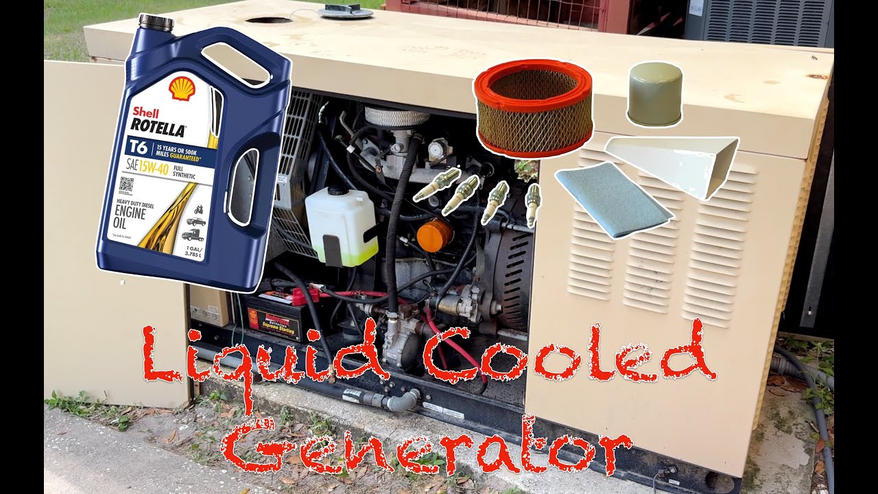 Generac 25kW Standby Liquid-Cooled Generator | What You NEED to Do Every Year