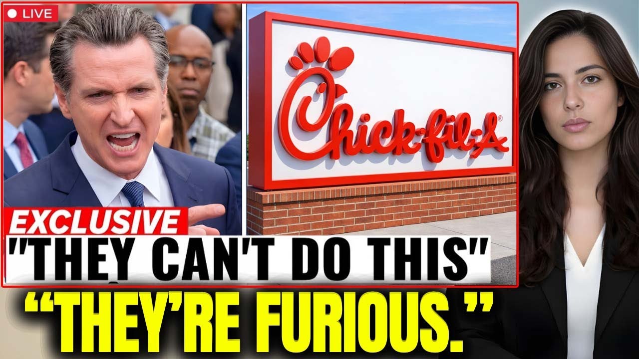 California Governor PANICS After Chick-fil-A Announces Major Closures | Lauren Bell