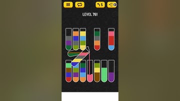 【Water Sort Puzzle】 Level 761