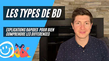 Quels sont les différents types de BD