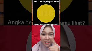 ANGKA BERAPA YANG KAMU LIHAT ❓#shortvideo #tebakgambar
