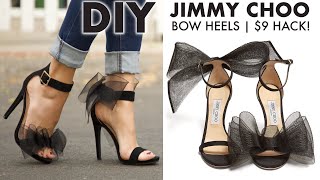 DIY: How To Make JIMMY CHOO BOW Heels ($9 HACK!) By Orly Shani