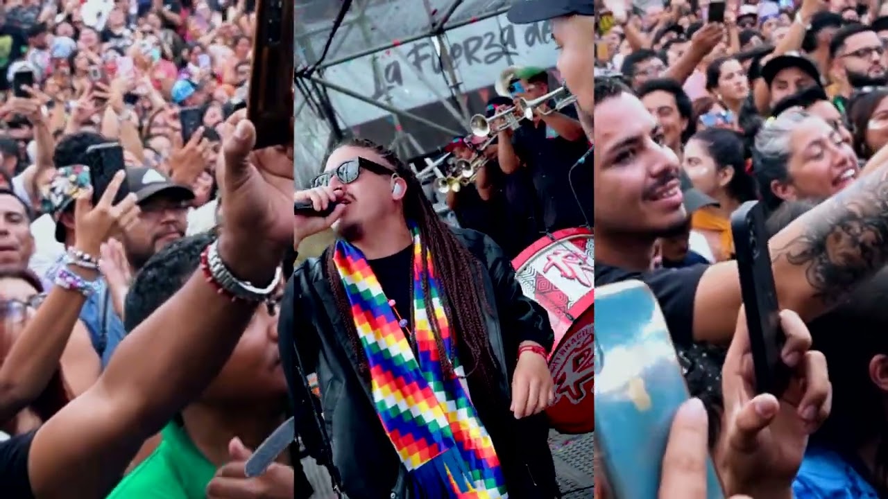 SANTAFERIA - A LA MIERDA CON TU AMOR FT. LA BANDITA CREW & RUNAUKAS (VIVO EN CARNAVAL DE ARICA)