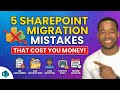 SharePoint Online Migration: 5 Costly Mistakes Costing Organizations Thousands (2026 Update)