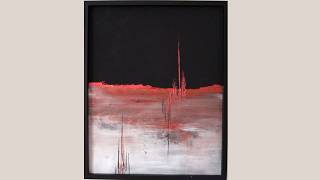 Modern Abstract Painting Ideas/ Easy Acrylic Art for Beginners/ Step by Step  Tutorial