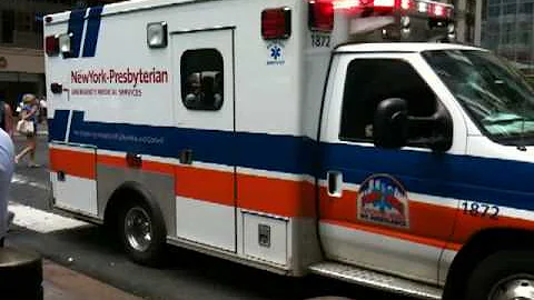 New York Presbyterian ambulance & FDNY Rescue