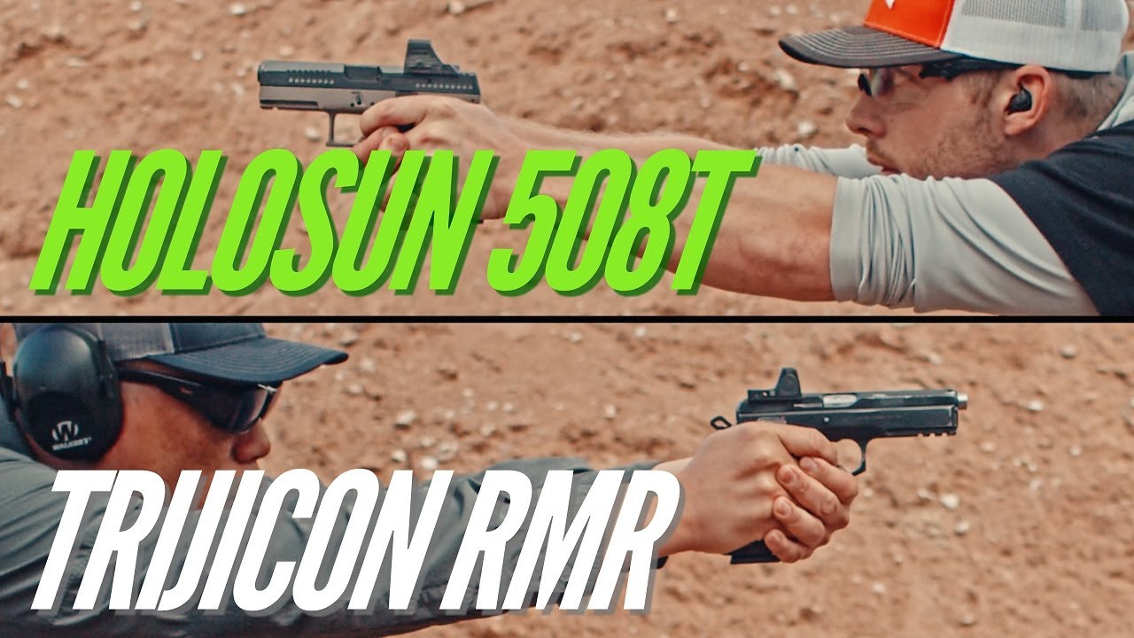 Holosun 508T V2 vs Trijicon RMR Duty Pistol Red Dots Review