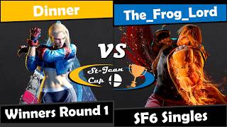 Dinner (Cammy) vs The_Frog_Lord (Ken) - Winners Round 1 - SJC s4e7